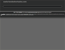 Tablet Screenshot of eastorlandoshortsales.com